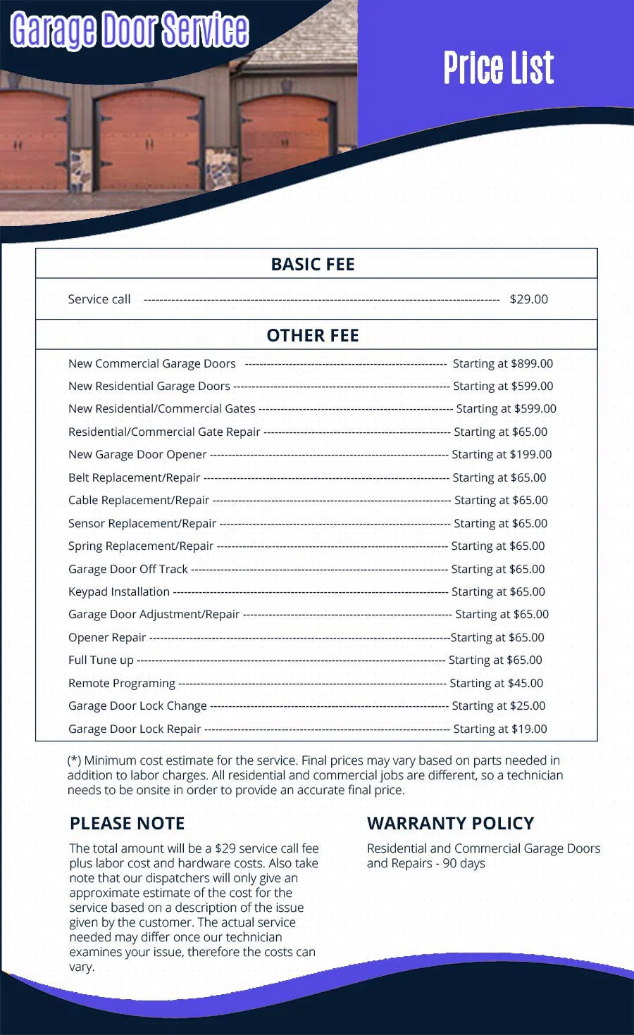 Neighborhood Garage Door Service Providence, RI 401-237-7664